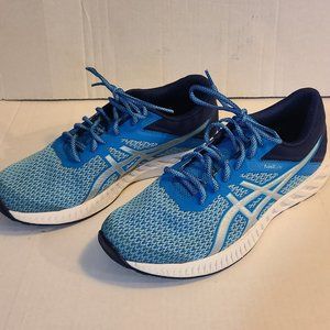 Asics FuzeX Lyte 2 Womens Size 10.5 Blue Trainers T769N.